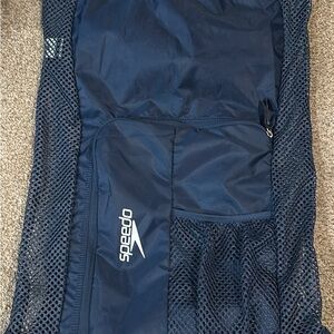 Speedo Dark Blue Mesh Bag